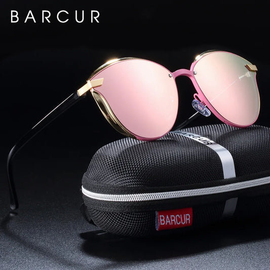 BARCUR Luxury Polarized Sunglasses Women